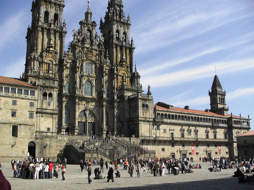 Cathedral of Santiago de Compostela, in Santiago